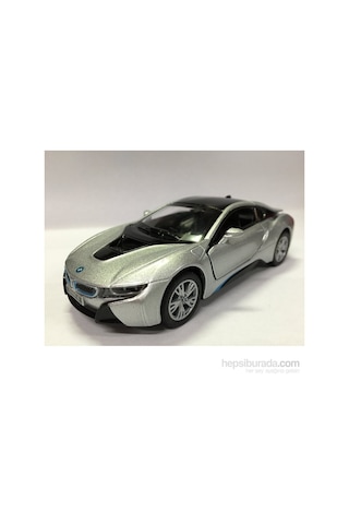 Kinsmart Bmw I8 - Çek Bırak 5inch. Lisanslı Model Araba, Oyuncak Araba 1:36 71230800