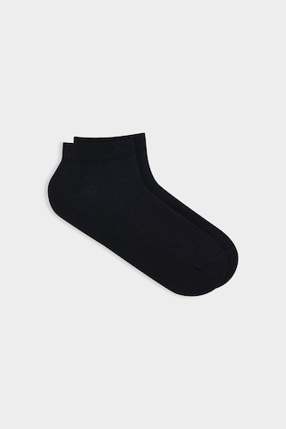 D'S Damat Ds Damat Siyah 3'lü Pamuklu Spor Patik Çorap Set 6hc16ortpcst3 Çok Renkli