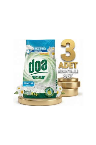 Doa Matik Deterjan Beyazlar 3x4 Kg