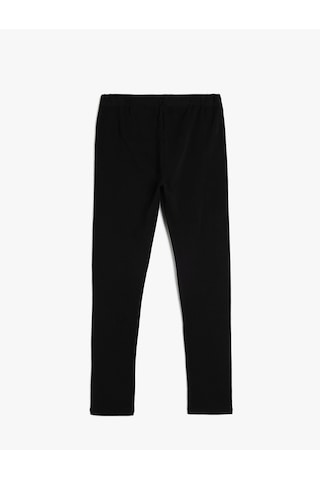 Koton 2'li Beli Lastikli Pamuklu Basic Tayt Pembe 5wkg10357ak Gül