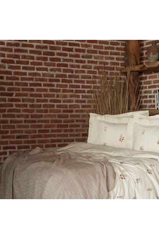 Karaca Home Randy Tek Kişilik Jakar Battaniye Bej Bej