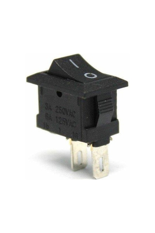Electroon Mini Işıksız Anahtar 250V 3A On-Off 2Pin - 5Adet