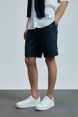 Lufian Erkek Cosmo Spor Chino Slim Fit Şort 111210081 Lacivert Lacivert