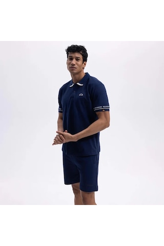 Ellesse Erkek Polo T-shirt Em375 Lacivert