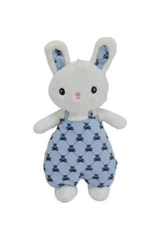 Sevimli Tavşan Peluş Uyku Arkadaşım 40 Cm Mavi