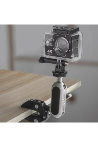 Tüm Aksiyon Kameralarına Uyumlu Çok Foksiyonlu Motor Klips Apara