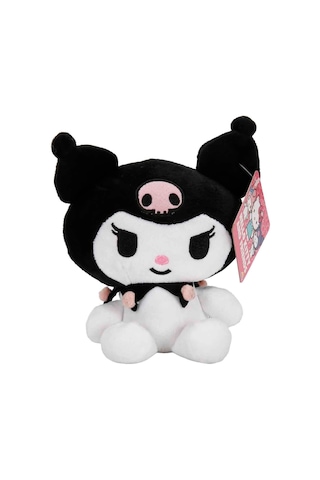 Hello Kitty Ve Arkadaşları - 15 Cm Yumuşak Peluş Kuromi Çok Renkli