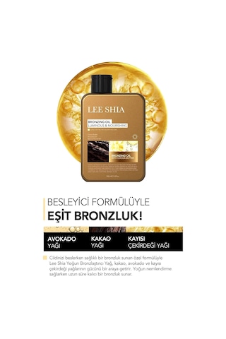 Lee Shia Yoğun Bronzlaştırıcı Yağ 150 Ml