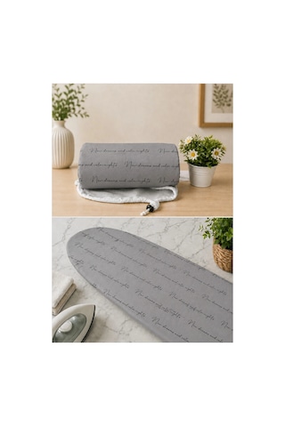 Pionny Keçeli Ütü Masası Kılıfı - 55x140 Cm - City Çok Renkli