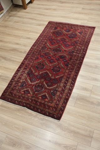 Belliç El Dokuma Yün Halı - Leh1004750176 Kırmızı