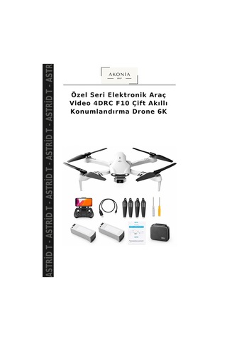 Özel Seri Elektronik Araç Video 4drc F10 Çift Akıllı Konumlandırma Drone 6k