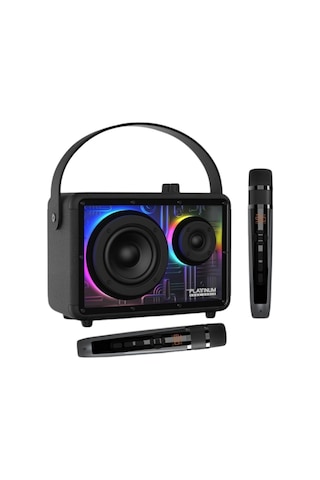 Apollo Pro 80w Taşınabilir Bluetooth Hoparlör Ve Mikrofon Siyah