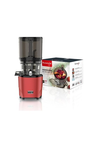 Kuvings Auto10 Hands-free Yavaş Sıkım Slow Juicer Meyve Sıkacağı Kırmızı
