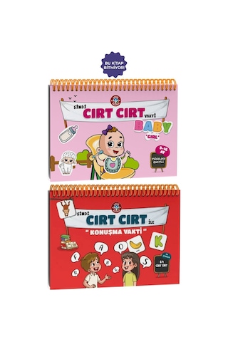 Çocuk Akademi Cırt Cırt Ile Konuşma Vakti Ve Cırt Cırt Vakti 9-16 Ay Baby Girl