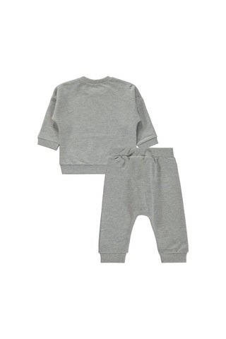 Civil Baby Basic 6-18 Ay Takım - Gri Grimelanj