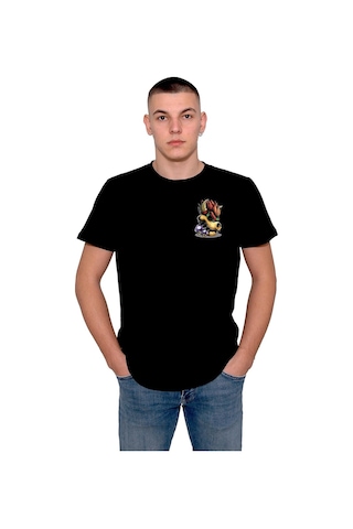 Super Mario Bölüm Sonu Canavarı Mantar Mushroom Tişört Unisex T-shirt 001
