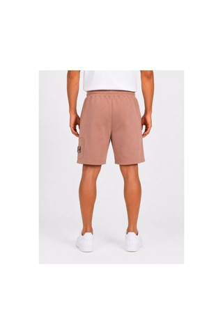 Hzr Wear Erkek Pamuklu Cepli Regular Fit Beli Bağcıklı Komando Cepli Şort Bej