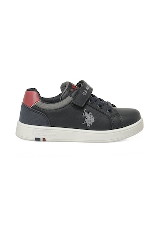 Uspoloassn U.s. Polo Assn. Gus Jr 6fx Lacivert Erkek Çocuk Sneaker Lacivert-kırmızı
