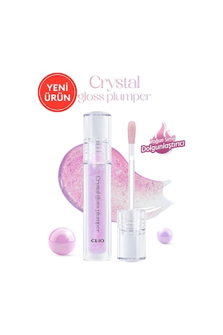 Yoğun Simli Dolgunlaştırıcı Dudak Parlatıcısı Clıo Crystal Gloss Plumper 02 Spicy Berry Tea 02 Spicy Berry Tea