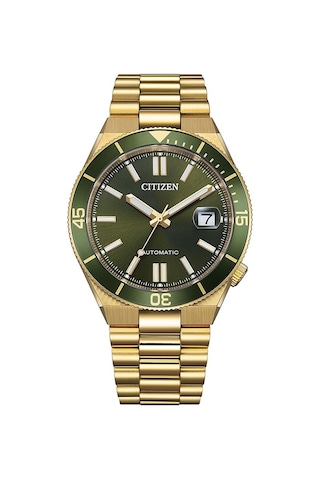 Citizen Tsuyosa Shore Moss Green Nj0232-53x Otomatik Erkek Kol Saati Rose Gold