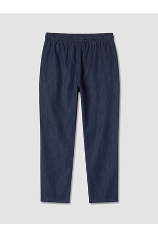 Lcwaıkıkı Classic Siyah Beli Lastikli Carrot Fit Kadın Jean Pantolon
