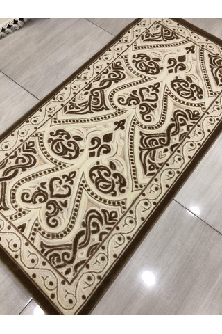 Saray Halı 3B 11257-J Bej 80X150 Krem Küçük Ölçü Halı !