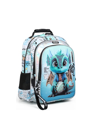 Chımola Cute Dragon Sırt Çantası 16" Çok Renkli