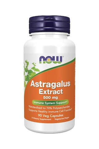 Now Foods Immune Support Supplements, Astragalus Extract 500 Mg