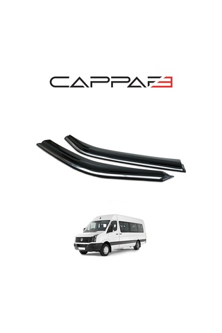 Mercedes Sprinter 2006-2012 Yıl Aralığı Uyumlu Cam Rüzgarlığı 2 Parça Kromlu