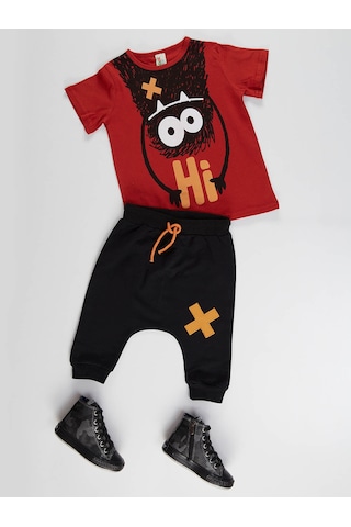Hi Ponçik Erkek Çocuk T-shirt Şort Takım