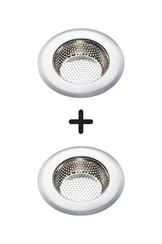 Paslanmaz Çelik Lavabo Süzgeci, 11,5 Cm, 2 Adet Genel