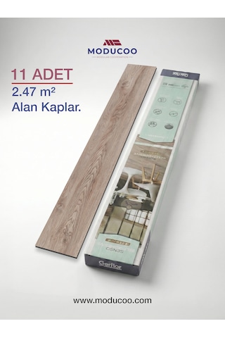 Alta Skin Kendinden Yapışkanlı Lvt Parke 2,5 Mm Dayanıklı Zemin Kaplama 11 Adet / 2,47 M²
