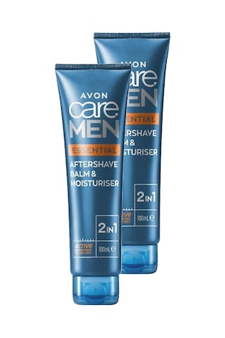 Avon Care Men Essential 2 Si 1 Arada Tıraş Sonrası Balmı Ve Nemlendiricisi 2 x 100 ML