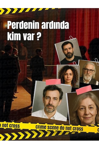 Mysterious Cases Sahne Cinayetleri, Seri Katil Dosyası, Dedektif Temalı Kutu Oyunu, 16+ Yaş