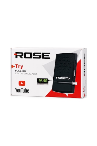 Rose Try Dijital Uydu Alıcısı Rs232 1080p Hdmı Wifi Full Hd Youtube Otomatik Kanal Güncelleme Av