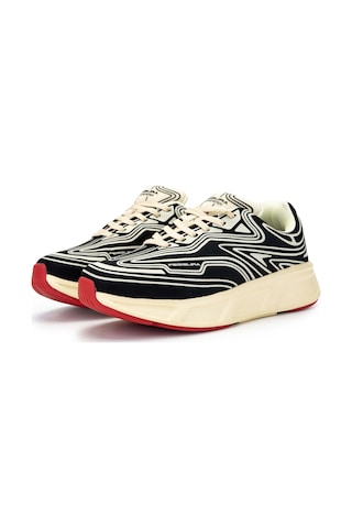 Fessura Kadın Tekstil Siyah/kemik Sneakers & Spor Ayakkabı 1001 Rex001 Bn Ayk Y24 Black/bone Kemik - Siyah