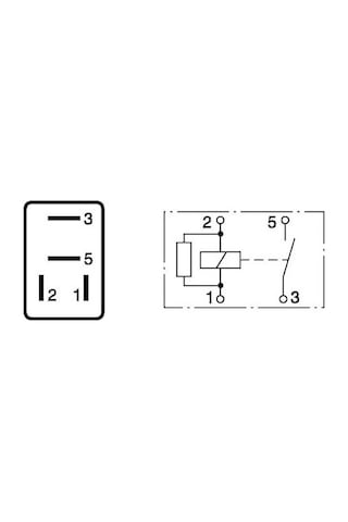 12v 30a Dirençli Mikro Röle 4 Fiş Bosch 0332011007