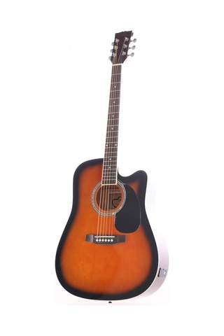 F650n-sbc Sunburst Elektro Akustik Gitar