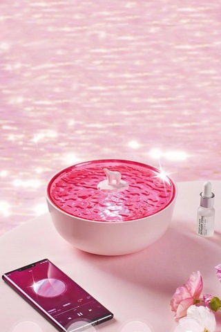 Z5 Arktik Okyanus Temalı Bt Kablosuz Hoparlör - Pembe