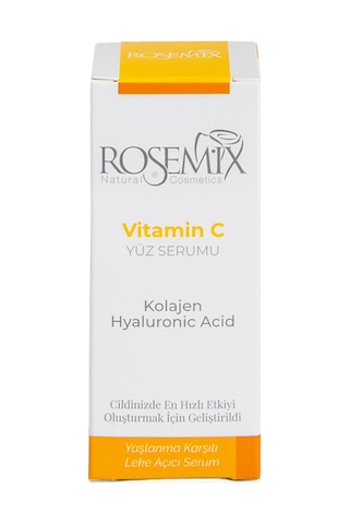 Rosemix - 736 - - Vitamiv C Serum Kolojen-hyalüronik Asit 30 Ml - 2 Adetlik - Csmo-tex - Set Ürün