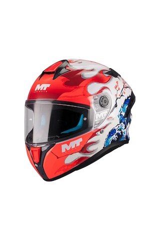 Mt Helmets Targo S Yamanakaa5 Kapalı Kask Çok Renkli