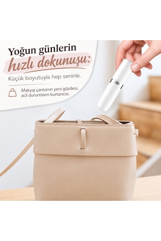 BSF Beautiful Smiling Faces Ls-01 Mini Face Yüz Tüy Alma Tıraş Makinesi Temizleme Fırçası