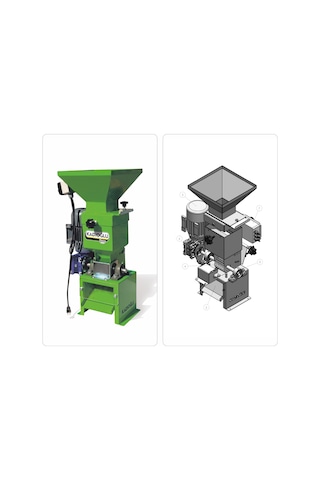 Kadıoğlu Ckk50 Mini Ceviz Kırma Makinesi