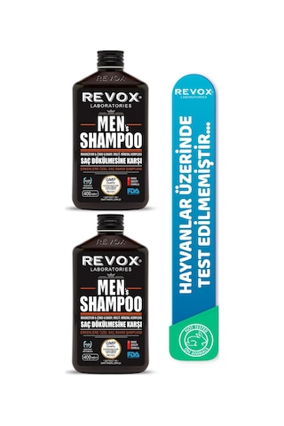 Revox Men Saç Dökülmesine Karşı Şampuan 2 x 400 ML Revox Men Saç Dökülmesine Karşı Şampuan 2 x 400 ML