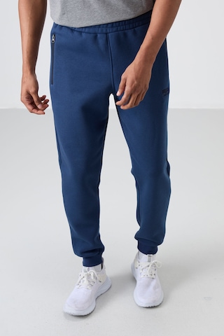 Tommy Life Cesar İndigo Cepli Şardonlu Erkek Eşofman Alt - 84929 İndigo