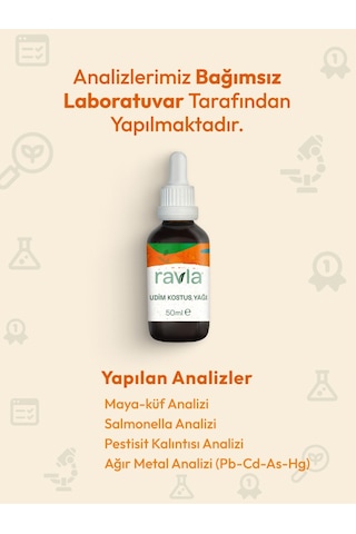 Ravla Udim Kostus Yağı - 50ml 50 ML