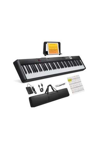 Donner Dep-1 Taşınabilir Dijital Piyano Siyah