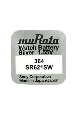 Murata 364 SR621SW Saat Pili 5'li