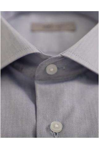 Uki Koyu Mavi Comfort Fit Uzun Kol Gömlek Koyu Mavi