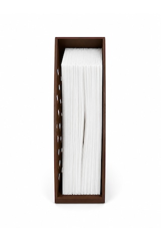 100'lü No:4 Kahve Filtre Kağıdı Ve Filtre Kağıdı Tutucu / Düzenleyici Organizer Kd0032 Kahverengi